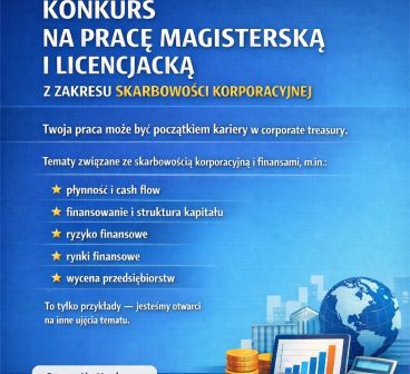 Konkurs na pracę magisterską i licencjacką z zakresu skarbowości korporacyjnej! Zgłoś się do 16 października br.