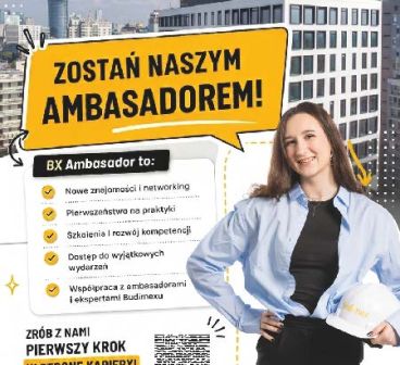 Serdecznie informujemy o starcie VI edycji Programu Ambasadorskiego Budimex „BX Ambasador”!