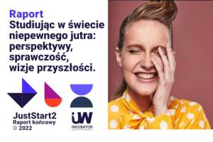 Raport &#8220;#JustStart2|Studiując w świecie niepewnego jutra: perspektywy, sprawczość i wizje przyszłość pokolenia Z”