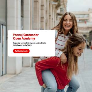 Ponad 30 000 miejsc na bezpłatne szkolenia Santander