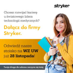 Don&#8217;t Miss an Opportunity to Meet Stryker at the Faculty of Management UW &#8211; 28 November 2024!