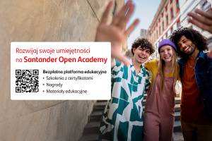 100 000 miejsc na bezpłatne kursy językowe Santander Open Academy, wyjazd do Madrytu i wiele więcej!
